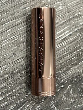 Anastasia Metallic Rose Gold Lipstick Tube